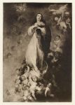 The Immaculate Conception, by Murillo, photogravure, 1895