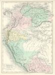 Venezuela, New Granada, Equador & Peru, 1856
