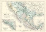 Mexico, California & Texas, 1856
