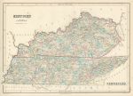 USA, Kentucky & Tennessee, 1856