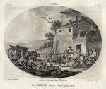 La Dinee des Voyageurs, by Jan Miel, 1814