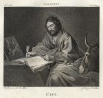St. Luke, by Valentin de Boulogne, 1814