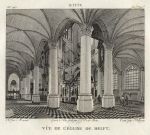 Delft Church interior, by Emanuel de Witte, 1814