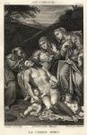 Le Christ Mort, by Annibale Carrache, 1814