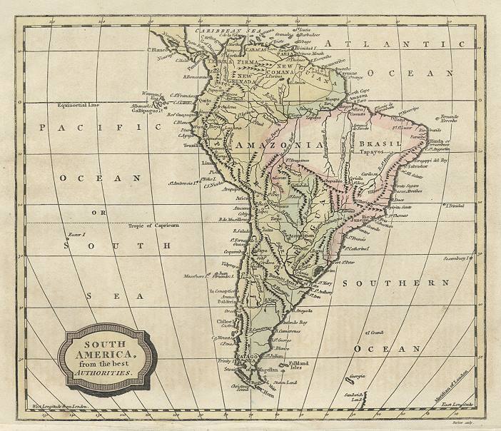 South America, 1812
