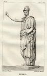 Minerva, (classical sculpture), 1814