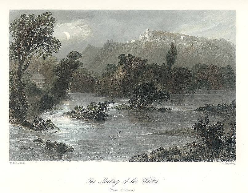 Ireland, Meeting of the Waters (Vale of Ovoca), 1841