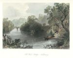 Ireland, Old Weir Bridge at Killarney,1841