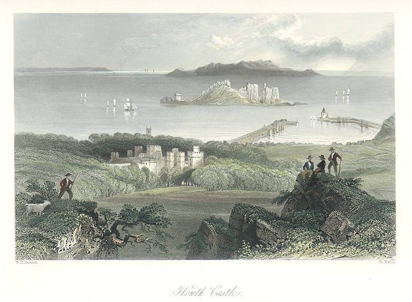 Ireland, Howth Castle,1841