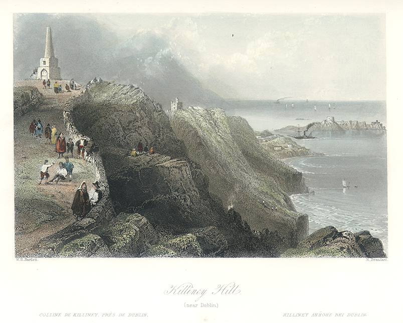 Ireland, Killiney Hill (near Dublin), 1841