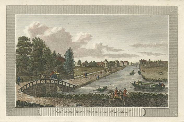 Netherlands, Ring Dyke near Amsterdam, 1810