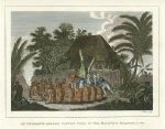 Hawaii, Offering before Captain Cook in the Sandwich Islands, 1820