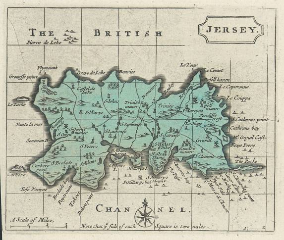 Jersey, John Seller / Grose, 1777