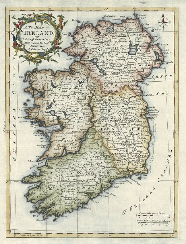 Ireland, Thomas Kitchin, 1762