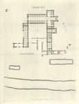 Yorkshire, Kirkstall Abbey plan, 1785