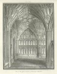 Gloucester Cathedral Cloisters, 1803