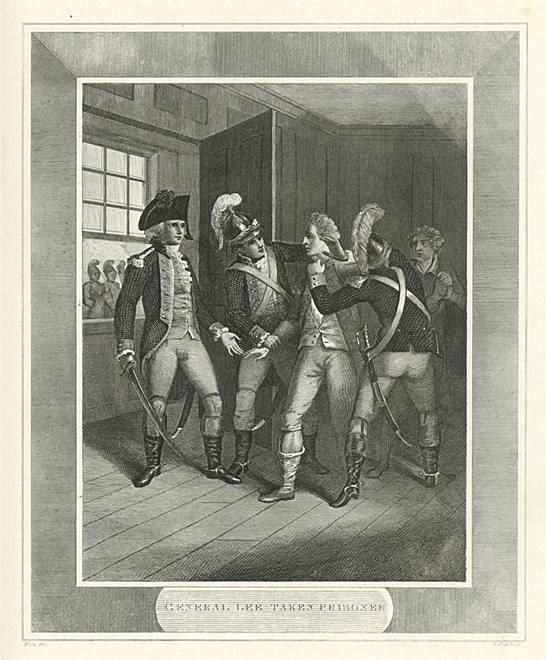 USA, General Lee taken Prisoner (in 1777), 1814