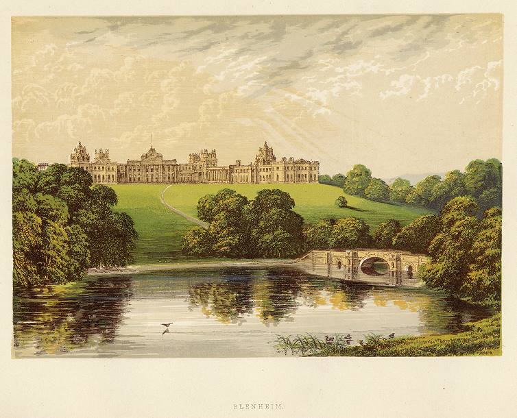 Oxfordshire, Blenheim, 1880