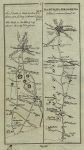Ireland, route map with Ardee, Collon, Naul & Drogheda, 1783