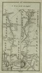 Ireland, route map with Ballinalack, Edgeworthstown and Longford, 1783