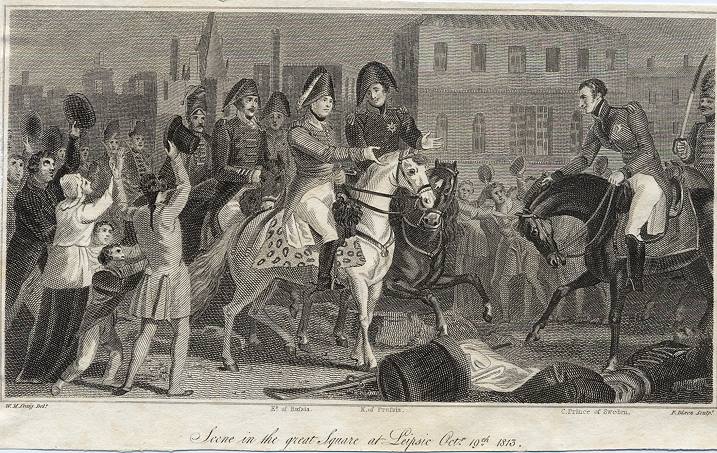 Germany, Leipzig in 1814