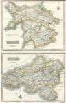 Wales, north & south, 1819