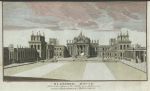 Oxfordshire, Blenheim House, cu, 1790