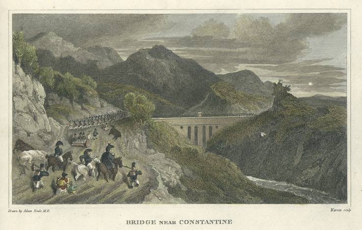 Peninsula War, Bridge near Constantine, 1817