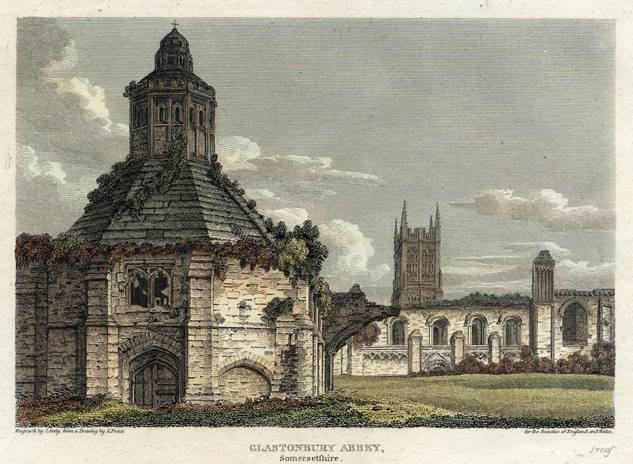 Somerset, Glastonbury Abbey, 1811