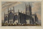 Yorkshire, Hull, Trinity Church, 1829