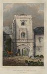 Yorkshire, Palace Gateway at Cawood, 1829