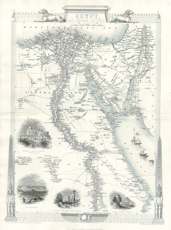 Egypt, Tallis, 1850