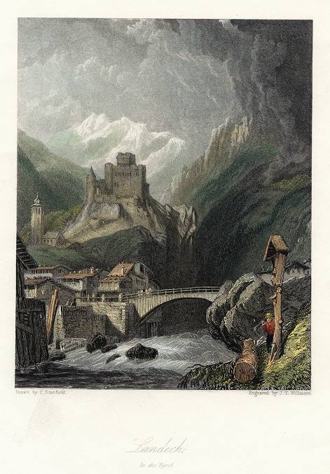 Austria, Landech in the Tyrol, 1837