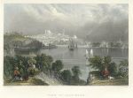 USA, View of Baltimore, 1840