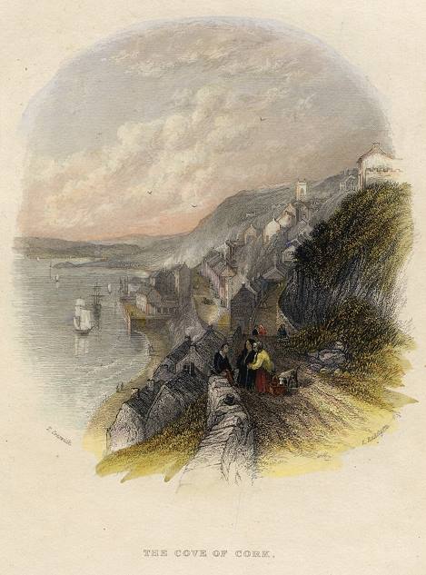 Ireland, Cove of Cork, 1860