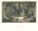 Greece, Grotto of Antiparos, 1819