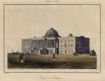 USA, The Capitol at Washington, 1843