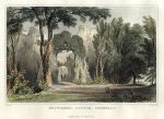 Cornwall, Restormel Castle, 1832