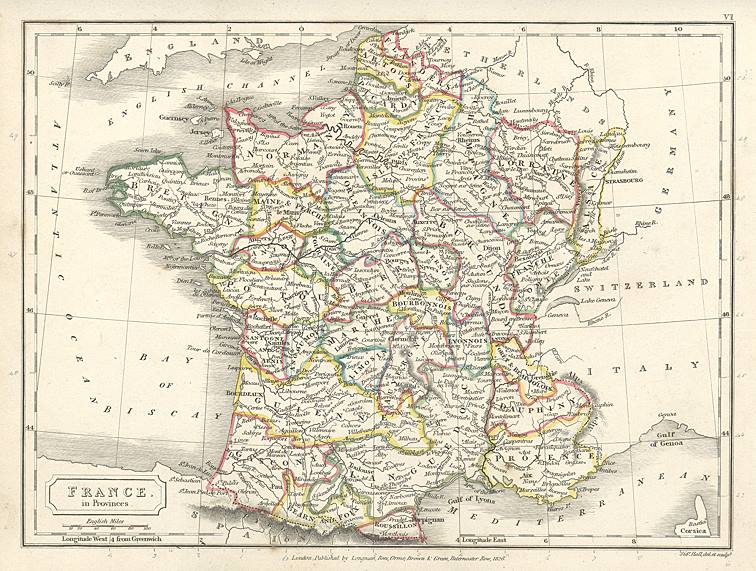 France in Provinces, 1827