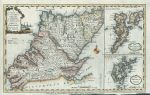 Northern Scotland map, Conder, 1785