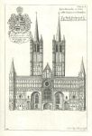 Lincoln Cathedral, 1673 / 1718