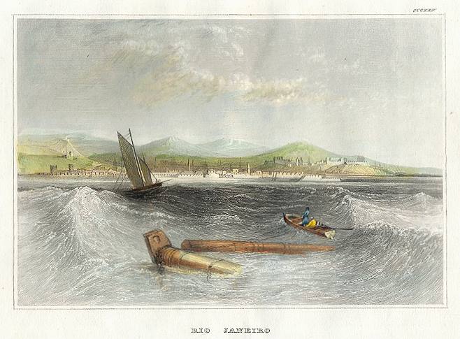 Brazil, Rio de Janiero, 1838
