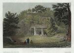 India, Elephanta caves, 1838