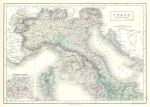 Italy, north part, 1856