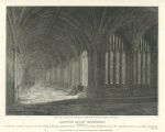 Wiltshire, Lacock Abbey Cloisters, 1807