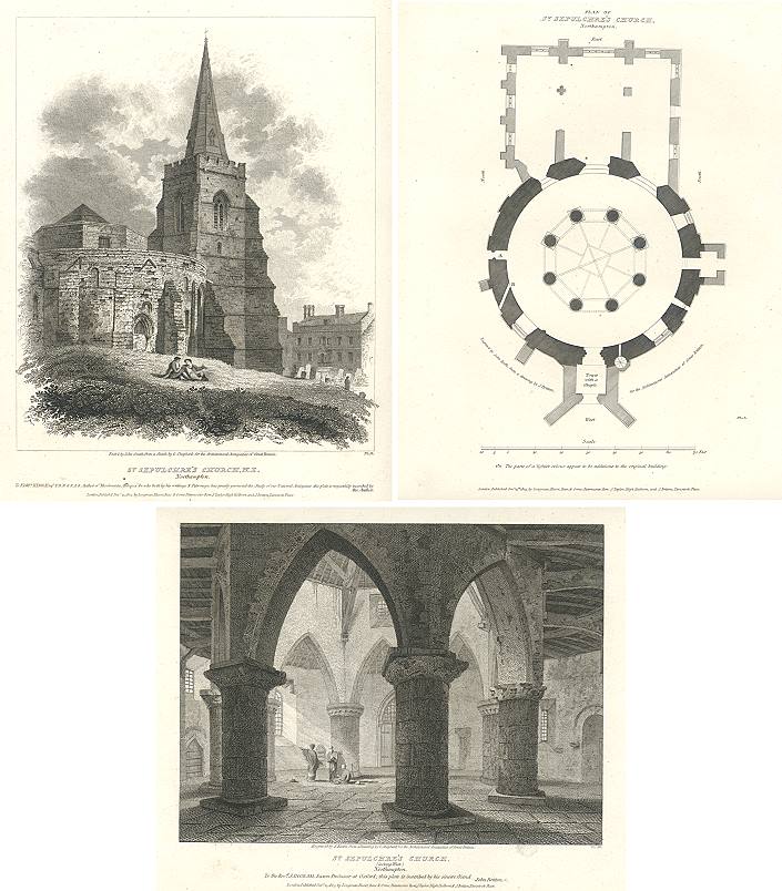 Northampton, St. Sepulchre's Church, 1807
