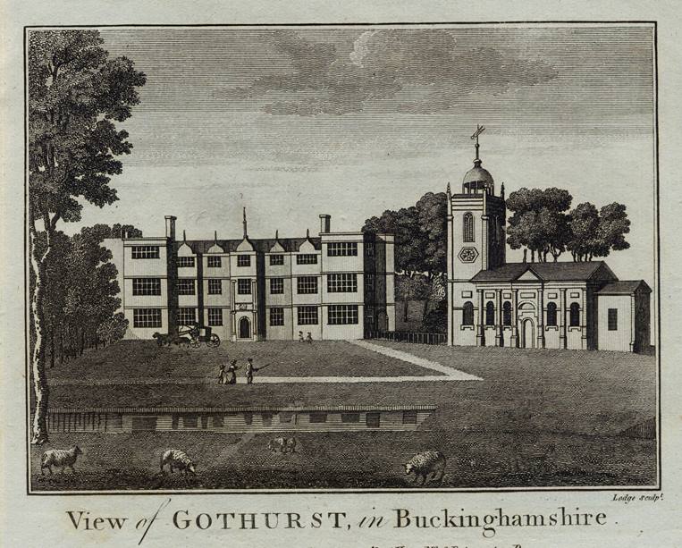 Buckinghamshire, Gothurst house, 1786