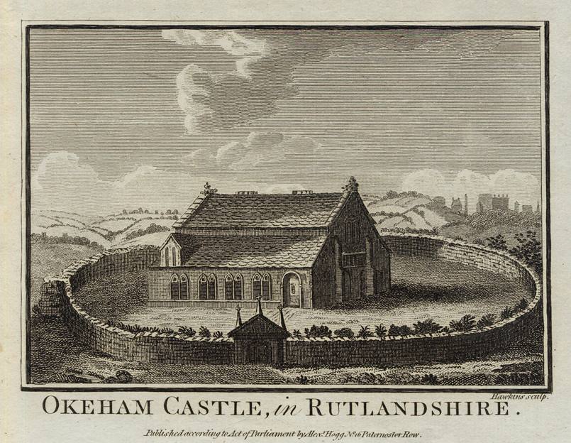 Rutlandshire, Oakham Castle, 1786