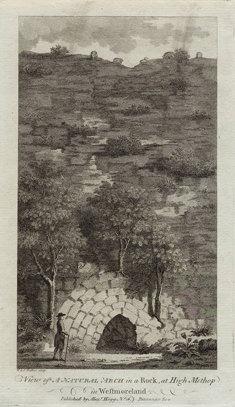 Westmoreland, Natural Arch in the Rock at High Meathop, 1786