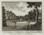 Hertfordshire, Canal at Gubbins (Gobions), 1786